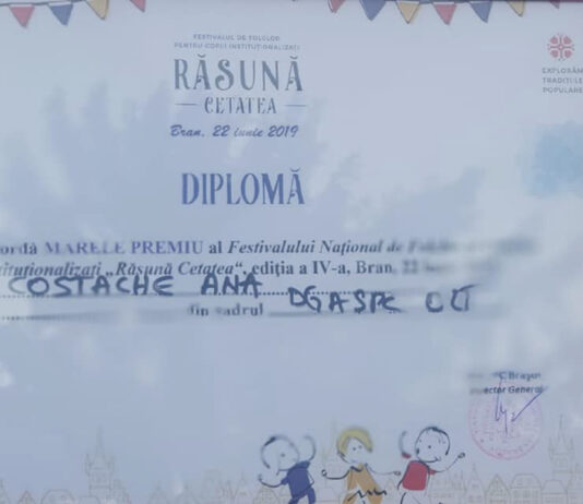 ANA COSTACHE-CÂȘTIGĂTOAREA FESTIVALULUI „RĂSUNĂ CETATEA”