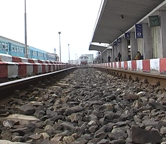 Un tren deraiat la Drăgănești Olt. Traficul feroviar a fost blocat 4 ore