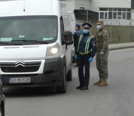 Peste 1320 de verificari la modul de respectare a masurii carantinarii institutionalizate