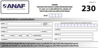 Redirectioneaza 3,5% din impozitul pe venit ! 25 mai este data limita!