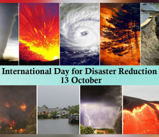ZIUA INTERNAŢIONALĂ PENTRU REDUCEREA RISCULUI DEZASTRELOR NATURALE