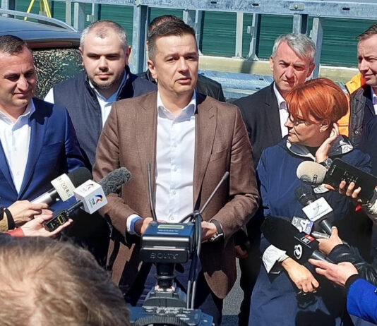 Grindeanu a inaugurat Centura Balșului. Ministrul Transporturilor l-a avertizat pe constructorul tronsonului 1