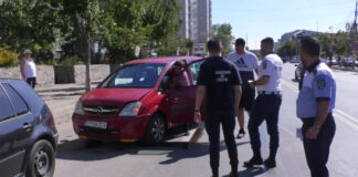 3 AUTOTURISME IMPLICATE ÎNTR-UN ACCIDENT ÎN SLATINA