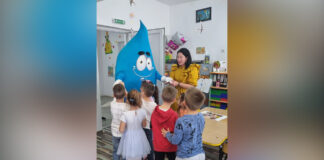 APIC în vizită la GPP Scornicești. Copiii au demonstrat că apa are sentimente