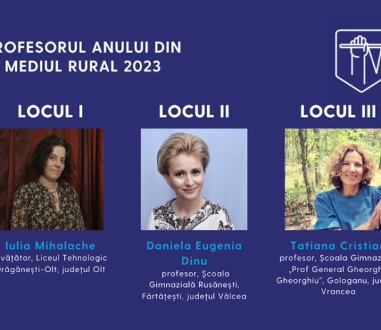 O olteancă a fost premiată la Gala Profesorul Anului din mediul rural 2023 . Iulia Mihalache a demonstrate că se poate și la țară