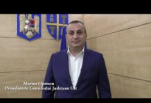 URARE 1-8 MARTIE MARIUS OPRESCU PREȘEDINTE CONSILIUL JUDEȚEAN OLT