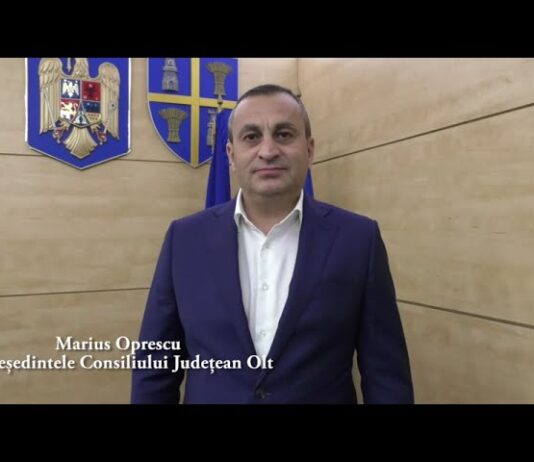 URARE 1-8 MARTIE MARIUS OPRESCU PREȘEDINTE CONSILIUL JUDEȚEAN OLT