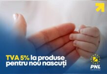 5% TVA la produse pentru nou născuți!!