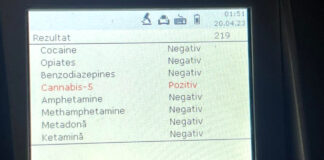 Femeie din Corabia, drogata, prinsa la volan, in Craiova