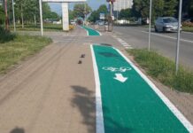 Pistele de biciclete sunt extinse în Slatina