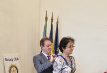 Luminița Floricel, noul președinte Rotary Caracal