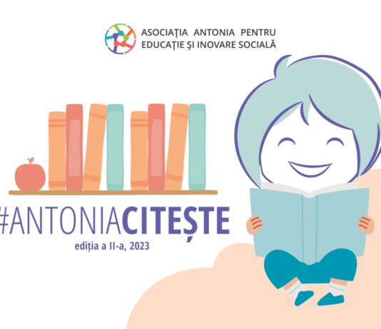 Zeci de elevi de la trei școli din Olt vor primi cărți în cadrul Proiectului #AntoniaCitește
