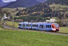 Trenurile cu hidrogen vor traversa județul și vor opri de patru ori pe zi în gările Slatina și Balș