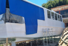 Corabia, pentru turiști, va fi gata de lansare pe Dunăre