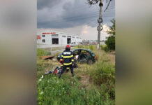 ACCIDENT RUTIER ÎN AFARA COMUNEI DEVESELU