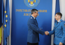 29 de cadre militare avansate în grad la Jandarmeria olteană