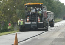 ASFALT NOU ÎNTRE CARACAL ȘI CORABIA