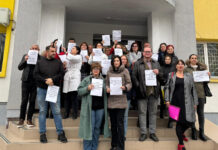 Angajații DSP Olt continuă protestele. Cei de la Ambulață au renunțat la GREVA FOAMEI