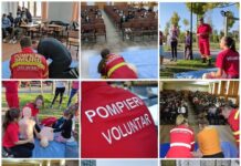 Pompierii prezenti in Parcul Tineretului de Ziua Voluntariatului