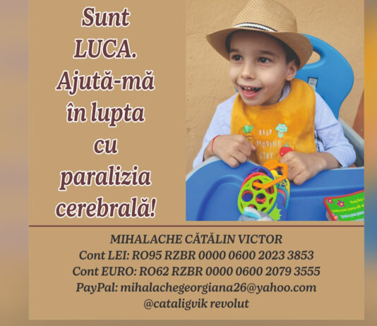 LUCA ÎMPLINEŞTE 7 ANI DE SUFERINŢĂ