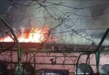 Incendiu în comuna Pârşcoveni