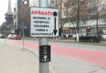 NOI SEMAFOARE CU BUTON ÎN SLATINA