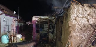 BĂRBAT DE 83 DE ANI MORT ÎN INCENDIU