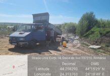 Un bărbat care vroia să arunce deșeuri pe câmp a fost prins de Garda de Mediu