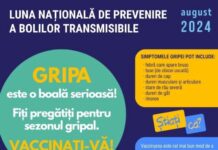 Luna August – luna națională de prevenire a bolilor transmisibile