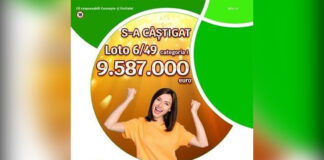 S-a castigat marele premiu la Loto 6/49 in valoare de peste 9,58 milioane de euro