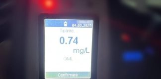 ȘOFER BĂUT, ÎNREGISTRAT RADAR CU 110 KM/H, URMĂRIT DE POLIȚIȘTI