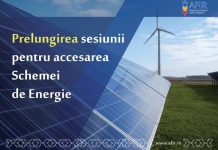 Prelungirea sesiunii de depunere pentru SCHEMA DE ENERGIE REGENERABILĂ