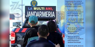 Jandarmii va invita alaturi de ei, la ceas aniversar