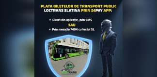 Locuitorii din Slatina și împrejurimi pot plăti călătoriile cu transportul în comun prin 24pay