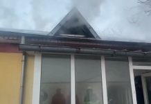 Incendiu cu pericol de propagare, la o locuinta din Slatina