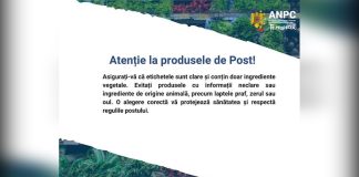 Atenție la produsele de post!
