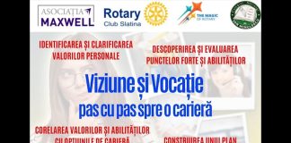 ”Viziune și Vocație – pas cu pas spre o cariera”