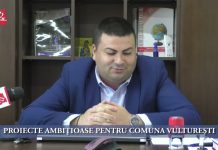 PROIECTE AMBIŢIOASE PENTRU COMUNA VULTUREŞTI