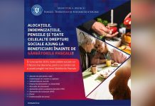 Platile sociale ajung la beneficiari inainte de PASTE!