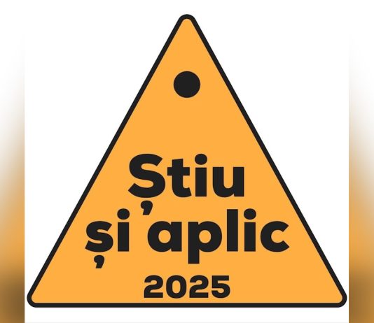 „ȘTIU ȘI APLIC – SECURITATEA ŞI SĂNĂTATEA ÎN MUNCĂ SE DEPRINDE DE PE BĂNCILE ŞCOLII”