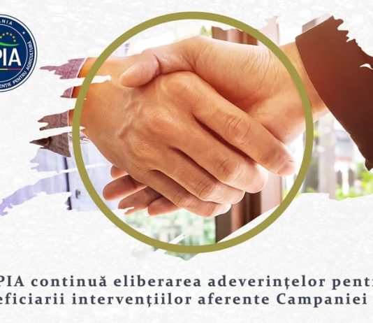 APIA continua eliberarea adeverințelor pentru fermierii care doresc să acceseze credite