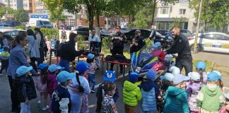 COPIII, ÎN VIZITĂ LA POLIȚIA MUNICIPIULUI SLATINA