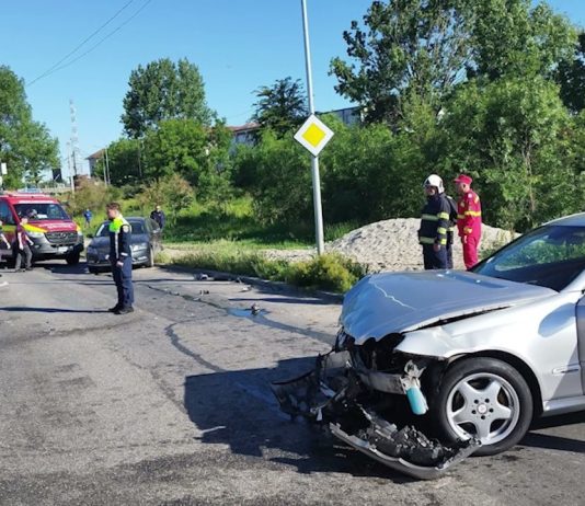 ACCIDENT RUTIER ÎN MUNICIPIUL SLATINA