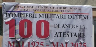 POMPIERII, LA 100 ANI DE LA INFIINȚAREA PRIMEI UNITĂȚI DIN JUDEȚ