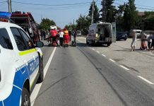 Minor de 12 ani, accidentat in timp ce traversa regulamentar