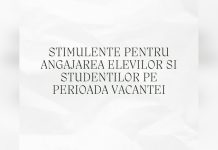 Stimulente pentru angajarea elevilor si studentilor pe perioada vacantei