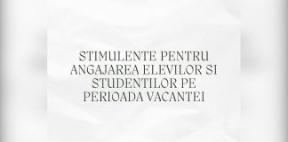 Stimulente pentru angajarea elevilor si studentilor pe perioada vacantei