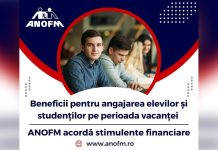 Stimulent financiar pentru cei care angajează elevi sau sudenți pe perioada vacanței