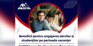 Stimulent financiar pentru cei care angajează elevi sau sudenți pe perioada vacanței