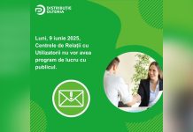 Centrele de Relații cu Utilizatorii Distribuție Oltenia nu vor avea program de lucru cu publicul în data de 9 iunie 2025